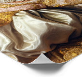 クラウンアートを着た黒の女王 ポスター (角)