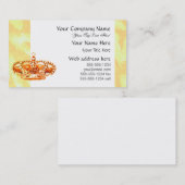 クラウンイン金ゴールド 名刺 (正面/裏面)