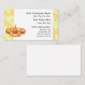 クラウンイン金ゴールド 名刺 (正面/裏面)