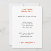 クラウンイン金ゴールド 招待状 (裏面)