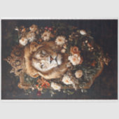 クラウンエレガントネドリオンフローラフレームラグジュアリーブティック 薄葉紙 (正面)