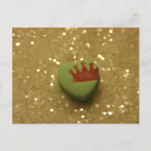 クラウンオンハートキャンディ ポストカード (正面)
