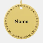 クラウンキングファーザーオーナメント セラミックオーナメント (裏面)