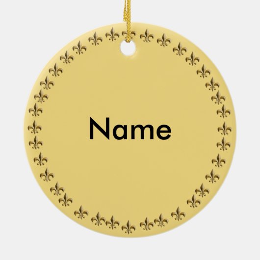 クラウンキングファーザーオーナメント セラミックオーナメント (裏面)