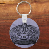 クラウンキーチェーン、ボタンとレイヤ キーホルダー (正面)