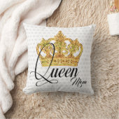 クラウンクイーンパーソナライズされたママ装飾用クッション クッション (ブランケット)