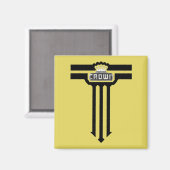 クラウンコーチスクールバスマグネット マグネット (正面/裏面)