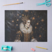 クラウンジョセフィーヌ – 油彩画スタイルティッシュペーパー 薄葉紙 (クラフト)