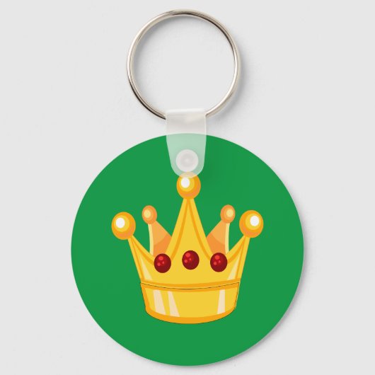 クラウンスクエアキーチェーン キーホルダー (正面)