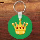 クラウンスクエアキーチェーン キーホルダー (正面)