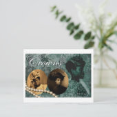 クラウンズブラックヴィンテージポストカード ポストカード (スタンド正面)