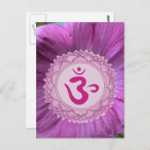 クラウンチャクラはがき ポストカード (正面/裏面)