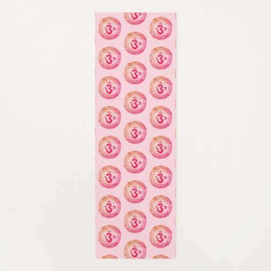 クラウンチャクラピンクチャクラヨガマット ヨガマット (正面)