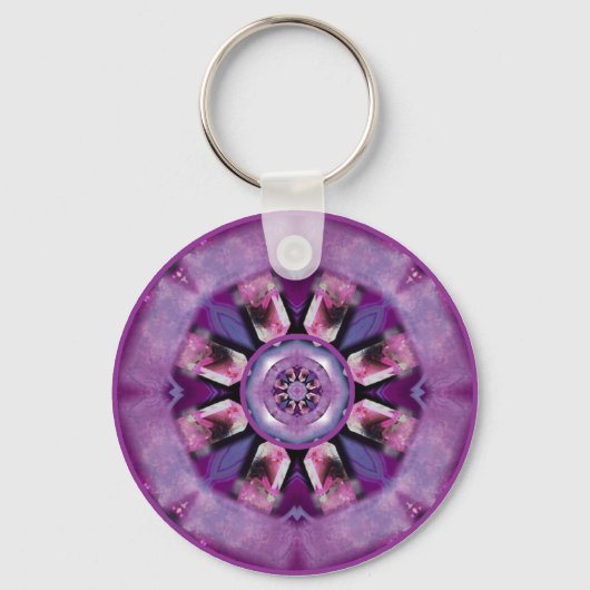 クラウンチャクラマンダラ5 キーホルダー (正面)
