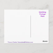 「クラウンチャクラ」はがき ポストカード (裏面)