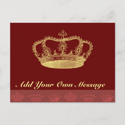クラウンデザイン ポストカード (正面)