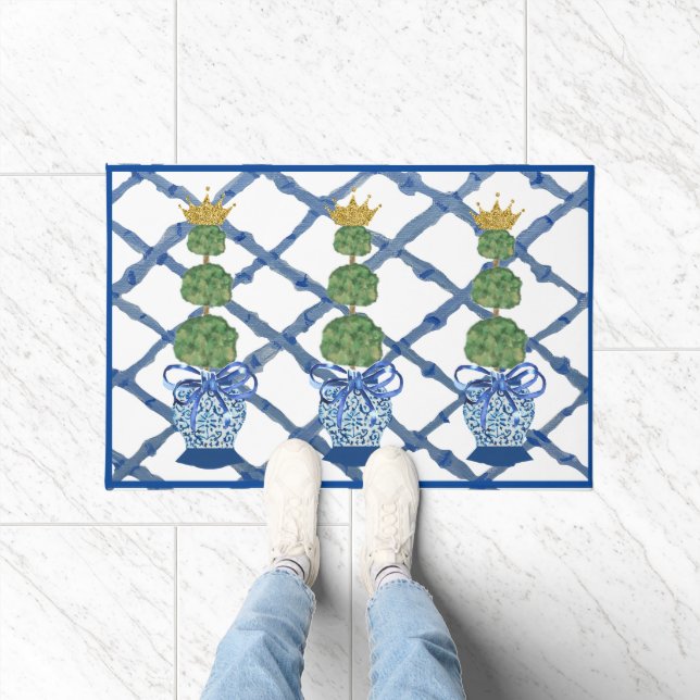 クラウントピアリーチノイスリージンジャージャースジャー ドアマット (室内)