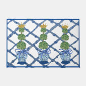 クラウントピアリーチノイスリージンジャージャースジャー ドアマット (正面)