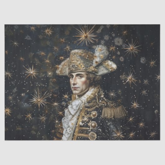 クラウンナポレオン – 油彩スタイルティッシュペーパー 薄葉紙 (正面)