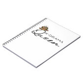 クラウンノート付き伝統的KDrama Queen ノートブック (左側)