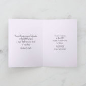 クラウンバイブル聖句キリスト教信仰ライトパープル カード (内部)