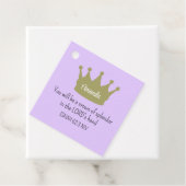 クラウンバイブル聖句キリスト教信仰ライトパープル フェイバータグ (インサイチュ)