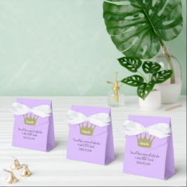 クラウンバイブル聖句キリスト教信仰ライトパープル フェイバーボックス