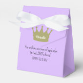 クラウンバイブル聖句キリスト教信仰ライトパープル フェイバーボックス (正面サイド)