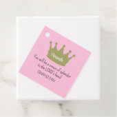 クラウンバイブル聖句クリスチャン信仰ライトピンク フェイバータグ (インサイチュ)