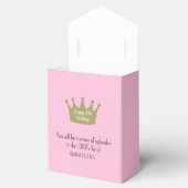 クラウンバイブル聖句クリスチャン信仰ライトピンク フェイバーボックス (オープン)