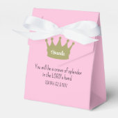 クラウンバイブル聖句クリスチャン信仰ライトピンク フェイバーボックス (正面サイド)