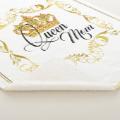 クラウンパーソナライズされたクイーンマムシェルパブランケット シェルパブランケット (3/4)