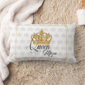 クラウンパーソナライズされたクイーンマム-腰枕 ランバークッション (ブランケット)