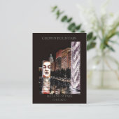 クラウンファウンテンミレニアムパークランドソムアート ポストカード (スタンド正面)