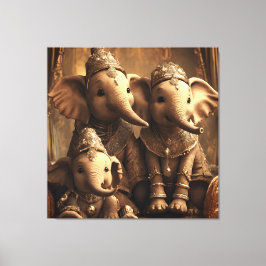 クラウンファミリーオンキャンバス キャンバスプリント