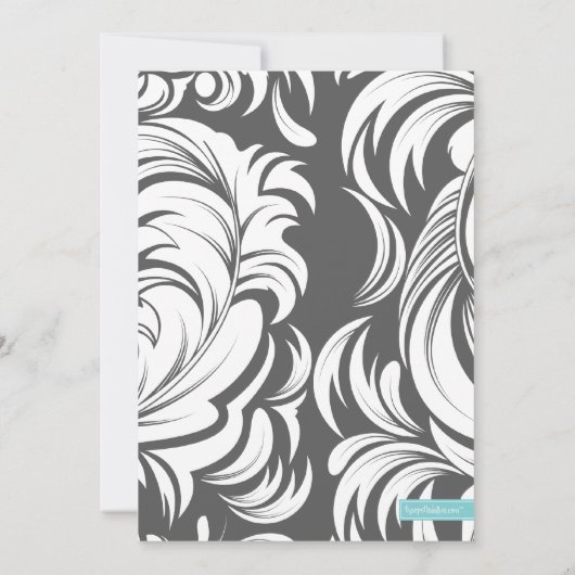 クラウンファンシーSweet sixteen誕生パーティー招待状 招待状 (裏面)