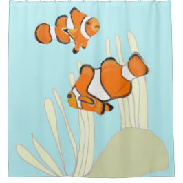 クラウンフィッシュシャワー シャワーカーテン