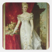 クラウンプリンセスステファニーオブベルギー スクエアシール (正面)