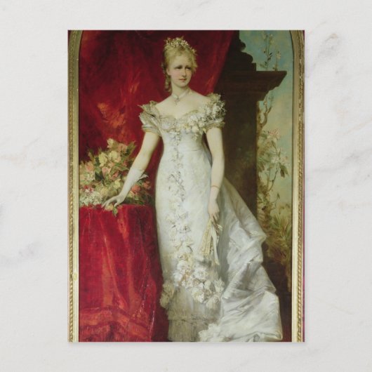 クラウンプリンセスステファニーオブベルギー ポストカード (正面)