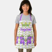 クラウンプリンセスパープルベア エプロン (インサイチュ)