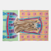 クラウンプリンセスヨークシャーテリア キッチンタオル (横)