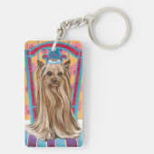 クラウンプリンセスヨークシャーテリア キーホルダー (裏面)