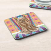 クラウンプリンセスヨークシャーテリア コースター (左側)