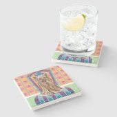 クラウンプリンセスヨークシャーテリア ストーンコースター (横)