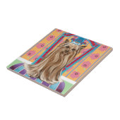 クラウンプリンセスヨークシャーテリア タイル (側面)