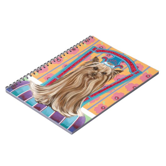 クラウンプリンセスヨークシャーテリア ノートブック (左側)