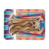 クラウンプリンセスヨークシャーテリア マグネット (横)