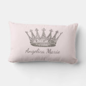 クラウンプリンセス枕スクリプト名テンプレート ランバークッション (裏面)