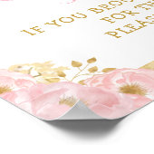 クラウンプリンセス赤面フローラベビーおむつラッフル ポスター (角)