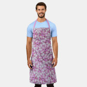 クラウンベッチシームレスパターン エプロン (着用した状態)